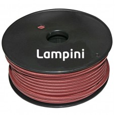 Καλώδιο Υφασμάτινο Κορδόνι 2x0.50mm² Ροζ-Σάπιο Μήλο 9-025002